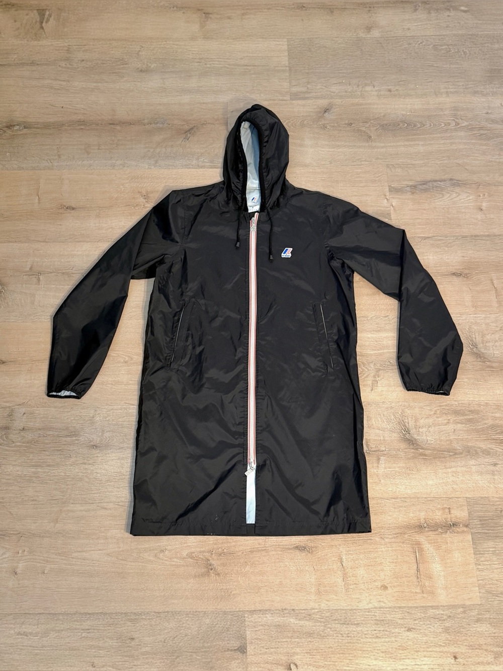 K-Way Le Vrai 3.0 Claude Long Rain Jacket S